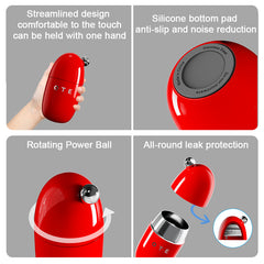 Thermos 350 ml/12 oz, emballage cadeau, thermos Planète Bulle en acier inoxydable, adapté aux boissons chaudes et froides, portable et durable, idéal pour le sport, les voyages et un usage quotidien