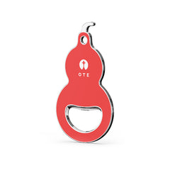 OTE Flaschenöffner in Kürbisform mit Magnet für den Kühlschrank, Bieröffner mit Emaille-Finish, 2-in-1-Kühlschrankmagnet & Flaschenöffner, langlebig, kratzfest, ideal für Hausbar, Küche & Wohnmobil, Geschenk für Bierliebhaber, Männer, Ehemann, Vater