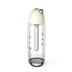 OTE 450ml Portable Sparkling Water Maker,Soda Maker Machine for Home, Carbonated Water Machine No Electricity, Double Layer PET Bottle, BPA Free