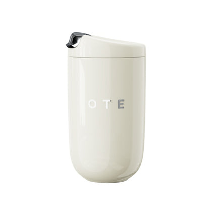 OTE Vacuum Insulated Coffee Mug, Double-wall Stainless Steel Travel Tumbler With Drinking Lid, 12.31oz/7.74oz (350/220ml)