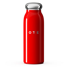OTE Ultra-Light 350ml/500ml Vacuum Insulated Bottle – Seamless SUS316 Stainless Steel Water Bottle, 360° Leak-Proof Italian Retro Thermal Flask for Travel